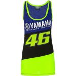 VR46 Yamaha Señoras Tanktop, azul-amarillo, tamaño L para Mujer