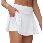 Faldas blancas de poliester de tenis transpirables informales talla L para mujer 