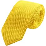 Corbatas amarillas oficinas de punto para hombre 