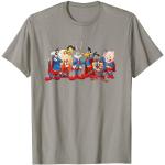 Camisetas grises de encaje Looney Tunes Taz Clásico de encaje talla S para hombre 