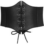 Cinturones elásticos negros de sintético vintage talla S para mujer 
