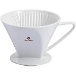 Tazas blancas de porcelana de té  aptas para lavavajillas Westmark 