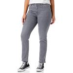Vaqueros y jeans grises de poliester ancho W26 Lee Marion para mujer 