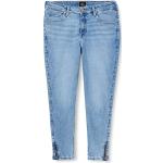 Lee Scarlett High Zip Jeans, Parcialmente Nublado, 25W x 31L para Mujer