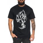 Camisetas negras de algodón de algodón  Dragon Ball Goku talla M para hombre 
