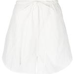 Shorts blancos de algodón rebajados talla L para mujer 