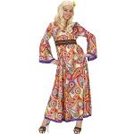 Disfraces multicolor de hippie hippie Widmann talla 3XL para mujer 