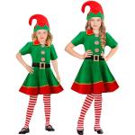 Disfraces multicolor de Navidad infantiles con rayas Widmann 3 años 