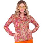 Disfraces multicolor de pelo de hippie hippie Widmann talla XL para mujer 