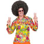 WIDMANN MILANO PARTY FASHION - Camisa años 60 para hombre, hippie, reggae, flower power, disco fever, Schlagermove