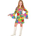 Accesorios disfraces infantiles multicolor hippie floreadas 13/14 años para niña 