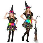 Disfraces multicolor de Halloween infantiles con lunares Widmann 3 años 