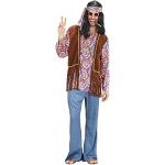 Disfraces de hippie rebajados hippie Widmann talla S para hombre 