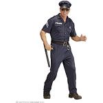 Disfraces multicolor de policía Widmann talla 3XL para hombre 