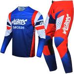 Pantalones azules de jersey de motocross talla XXS para mujer 