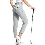 Pantalones grises de piel de golf impermeables, transpirables talla S para mujer 