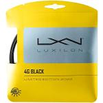 Wilson Luxilon Cordaje de Tenis 4G, 12,2 m, Negro, 1,25 mm,