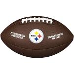 Balones marrones de rugby Pittsburgh Steelers con logo Wilson Talla Única para mujer 