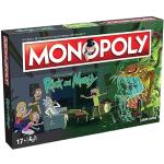 Rick and Morty Monopoly Juego de Mesa - Italian Ed