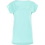 Camisetas deportivas menta de modal manga corta transpirables talla XS para mujer 