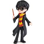 HARRY POTTER-WIZARDING WORLD - MUÑECO HARRY POTTER 8 CM - Figura Harry Potter Articulada con Varita y Uniforme Hogwarts - 6062061 - Juguetes Niños 5 Años +