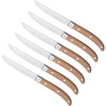Juegos de cuchillos plateado de plata rústico WMF Ranch en pack de 6 piezas 