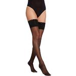 Wolford Satin Touch 20 Stay-Up Medias, 20 DEN, Neg