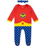 Wonder Woman Pijama Entera y Venda para Niñas Bebé