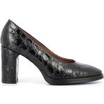 Zapatos negros de cuero de tacón Wonders talla 42 para mujer 