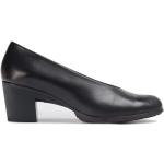 Zapatos negros de goma de tacón Wonders talla 35 para mujer 