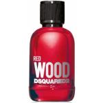 Perfumes rojos de 50 ml Dsquared2 Wood para mujer 