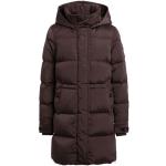 Abrigos marrones de poliamida con capucha  manga larga Woolrich talla XS para mujer 