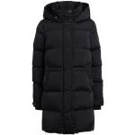 Abrigos negros de poliamida con capucha  manga larga Woolrich talla XS para mujer 