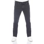 Jeans stretch negros de algodón ancho W36 con logo WRANGLER Greensboro para hombre 