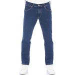 Jeans stretch azules de algodón ancho W38 con logo WRANGLER Greensboro para hombre 