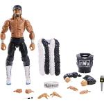 WWE Mattel Hollywood Hulk Hogan Wrestlemania Elite Collection Figura de acción con Accesorio y Mean Gene Okerlund Build-A-Figure Parts, 6 Pulgadas