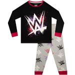 WWE Pijama para Niñas Negro 12-13 años