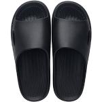 Sandalias negras de piel de cuero con flecos talla 46 