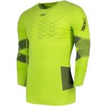 Camisetas verdes de poliamida de running rebajadas X-Bionic talla S para hombre 
