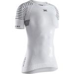 Camisetas blancas de poliamida de compresión rebajadas X-Bionic talla S para mujer 