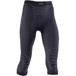 Pantalones deportivos piratas grises X-Bionic talla XS para mujer 