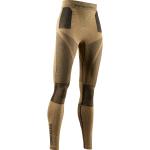 Calcetines dorados de compresión rebajados de punto X-Bionic talla L para mujer 