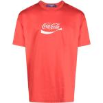 Camisetas estampada rojas de algodón Coca Cola manga corta con cuello redondo con logo Junya Watanabe Comme des Garçons man talla M para hombre 