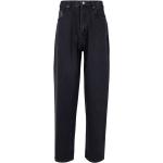 Jeans baggy negros de algodón ancho W30 largo L32 con logo Supreme para mujer 