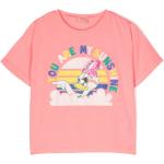 Camisetas rosas de poliester de manga corta infantiles Disney Billieblush 24 meses para niña 