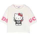 Camisetas blancas de algodón de algodón infantiles rebajadas Hello Kitty Gcds 10 años 