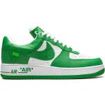 Zapatillas verdes de goma con cordones con cordones con logo Nike Air Force 1 para mujer 