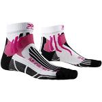 X-SOCKS CALCETIN RUN SPEED TWO MUJER (MULTIPLO 3 UDS) ARCTIC WHITE/OPAL BLACK TALLA 35/36