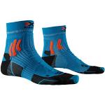 Calcetines deportivos azules rebajados X-Socks Run talla 43 para mujer 