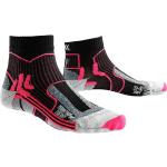 Calcetines negros de running rebajados X-Socks Marathon para mujer 